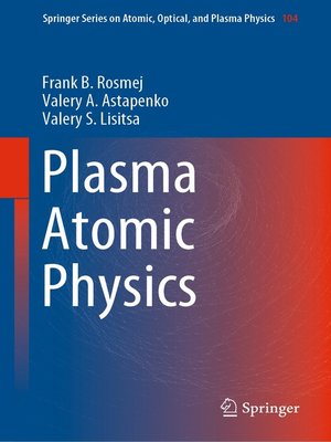 cover image of Plasma Atomic Physics